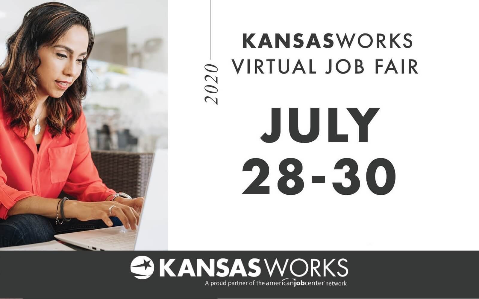 Governor Laura Kelly Announces Department of Commerce’s Third KANSASWORKS Statewide Virtual Job Fair